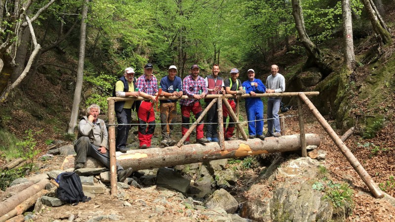 Delovna akcija Akademskega planinskega društva Kozjak Maribor