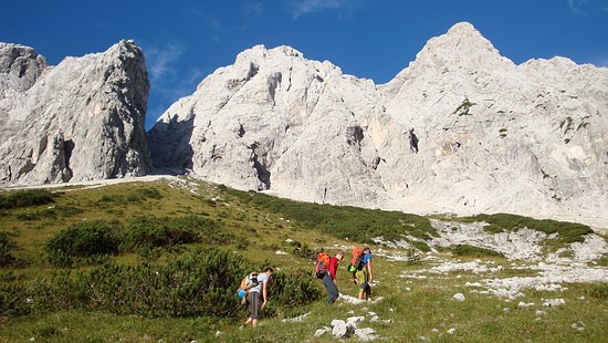 Na poti proti Mali Rinki
