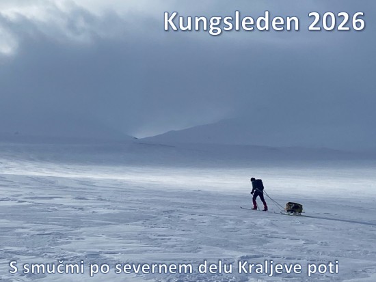 Kungsleden, s smučmi po laponski pokrajini