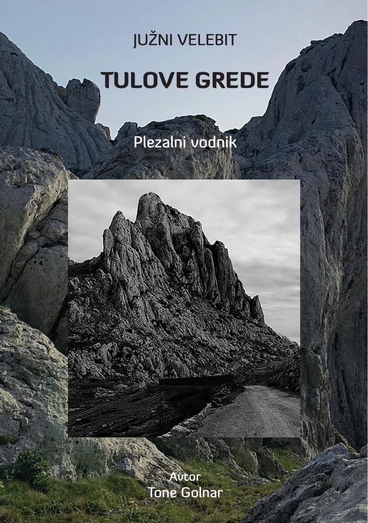Naslovnica plezalnega vodnika Tulove grede